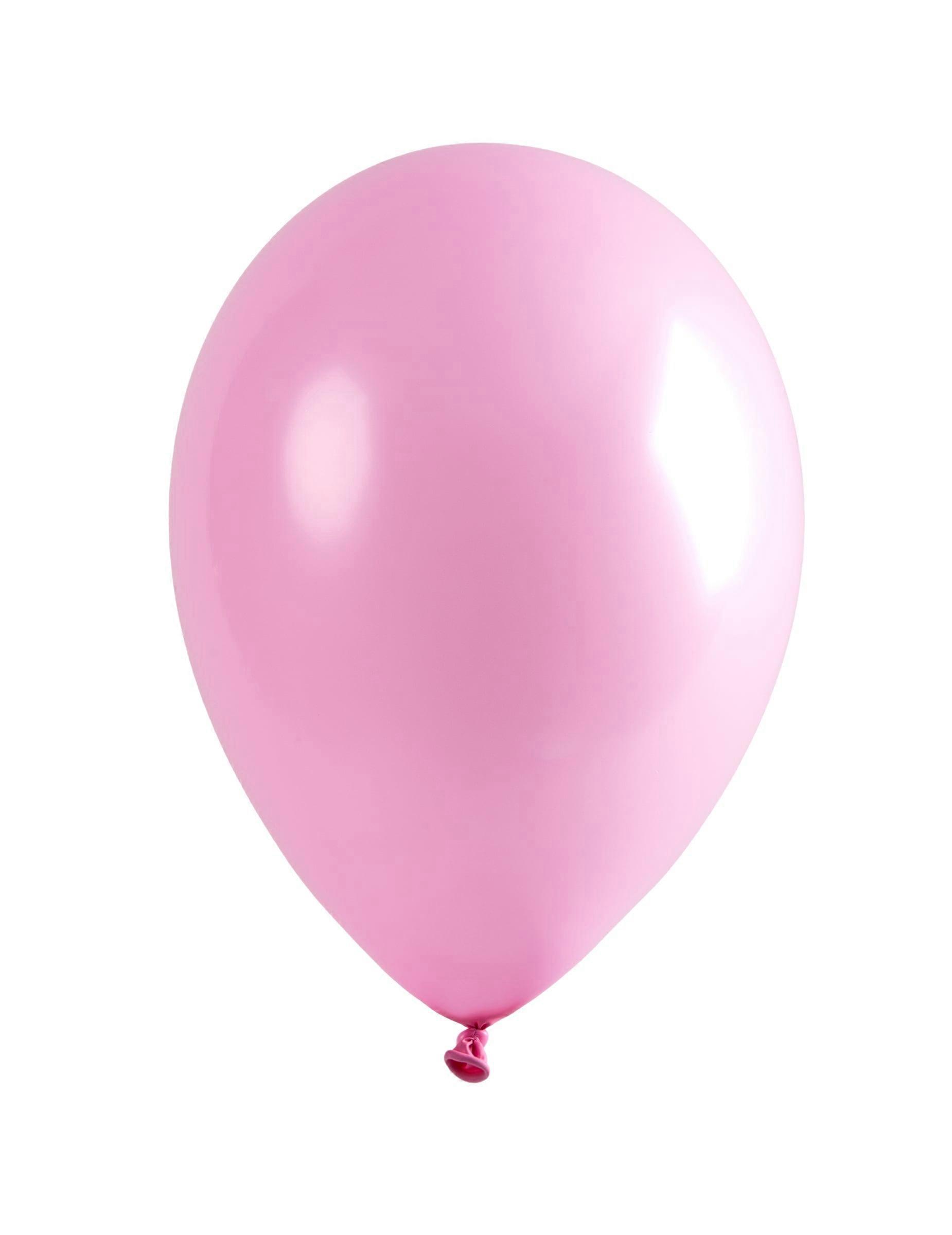 12 pink balloons 28 cm