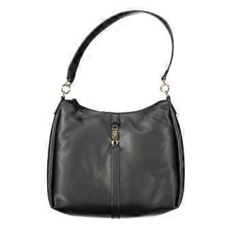 Tommy Hilfiger Black Polyester Women Shoulder Bag