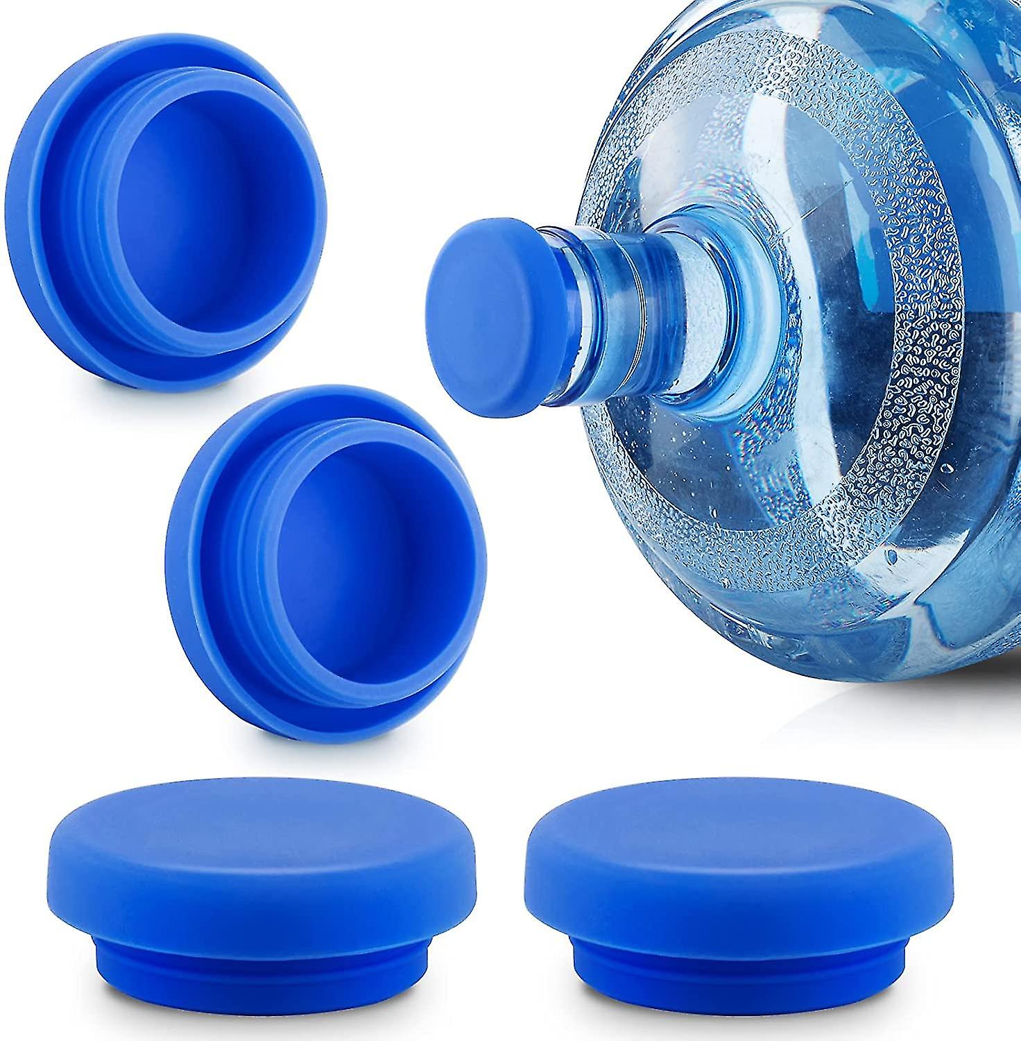 5pcs Reutilizable Silicone Replacement Cap Spill Resistente para 5 galones Water Jug Cap