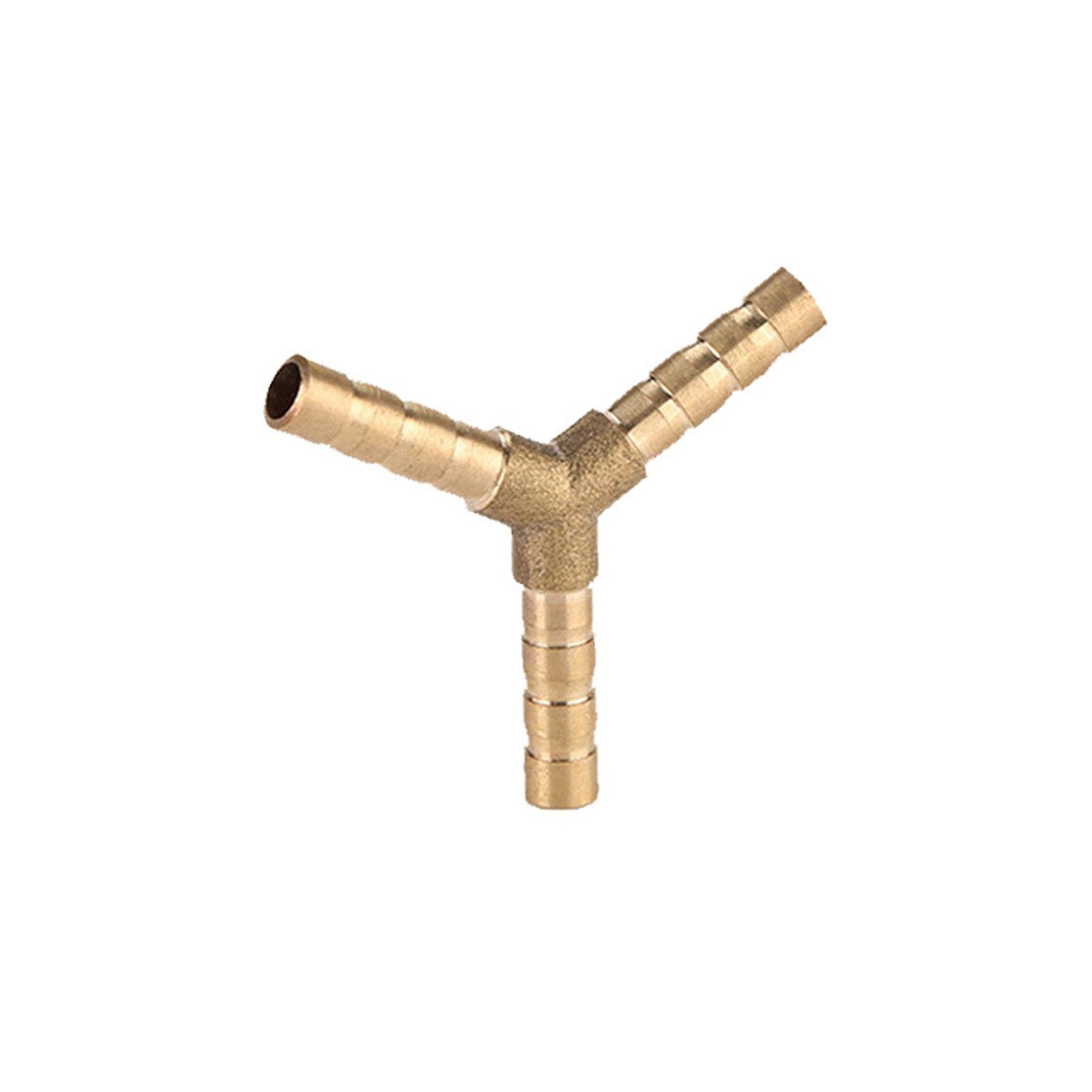 Brass Barb Hose Fitting Connector 2/3/4-way Hose Joint (6-10mm/0.24-0.39'' )