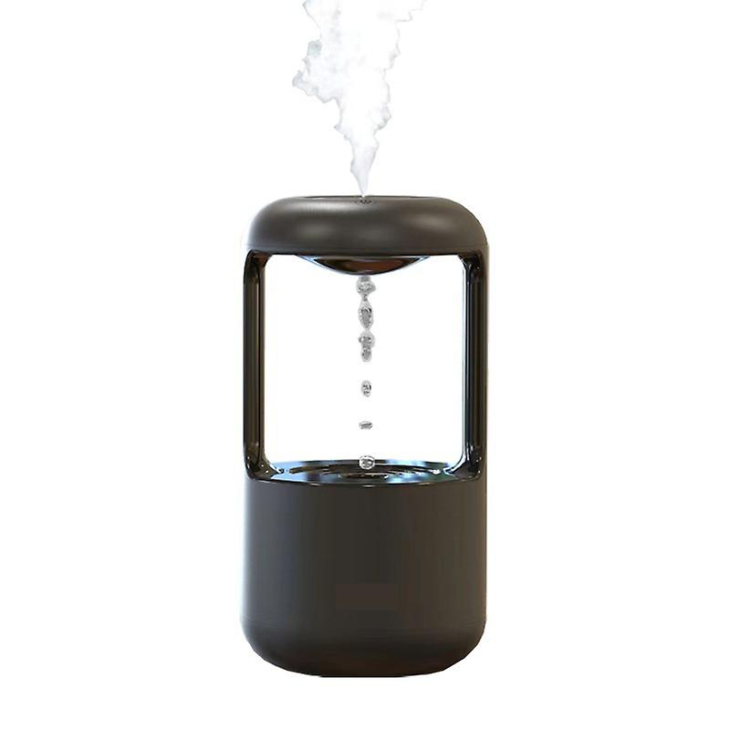 Creative Aroma Diffuser Water Droplet Backflow Anti Gravity Humidifier ...