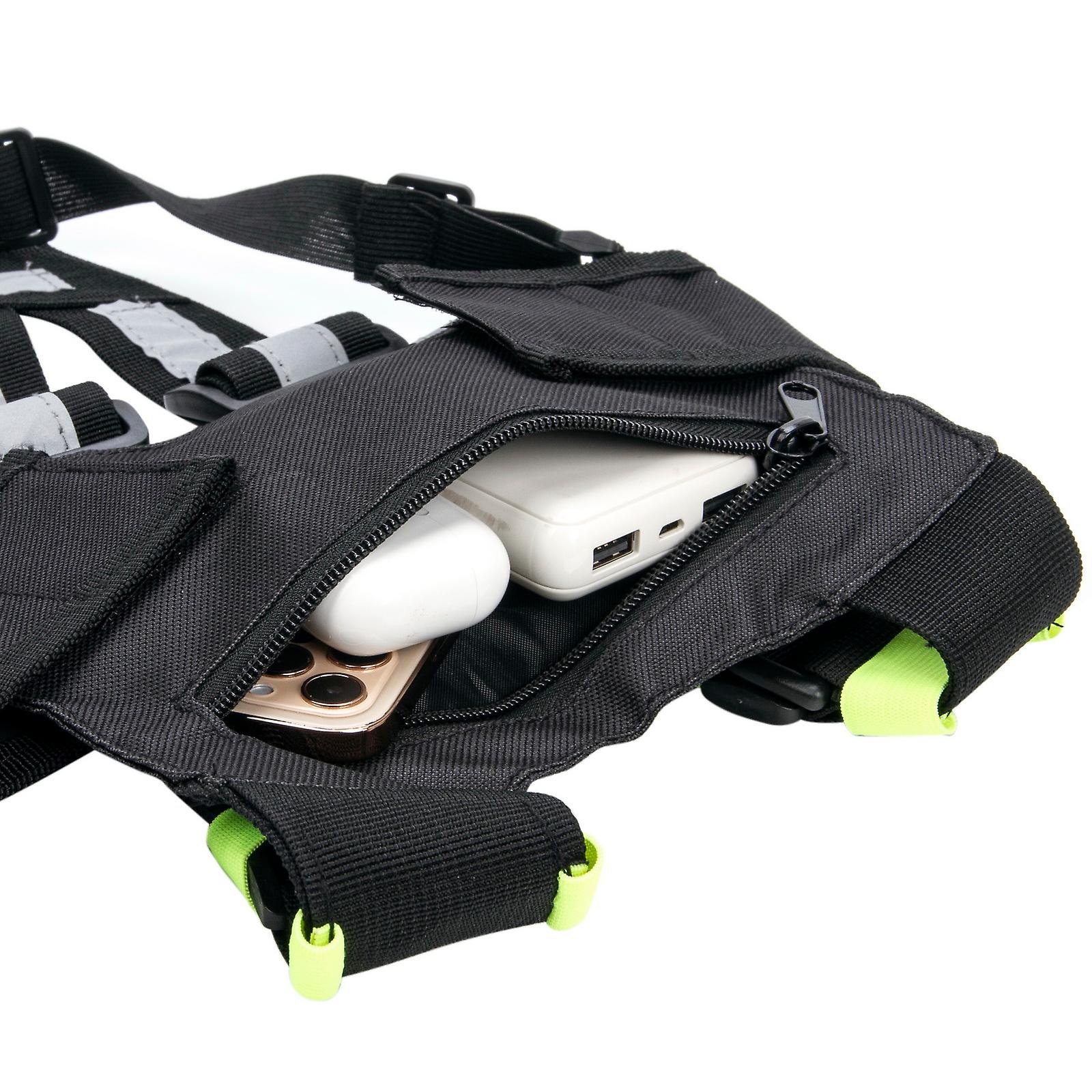Borsa Da Petto Per Walkie-talkie Bewinner: Supporto Regolabile Per Radio, Tasche Multiple E Maniglie Libere