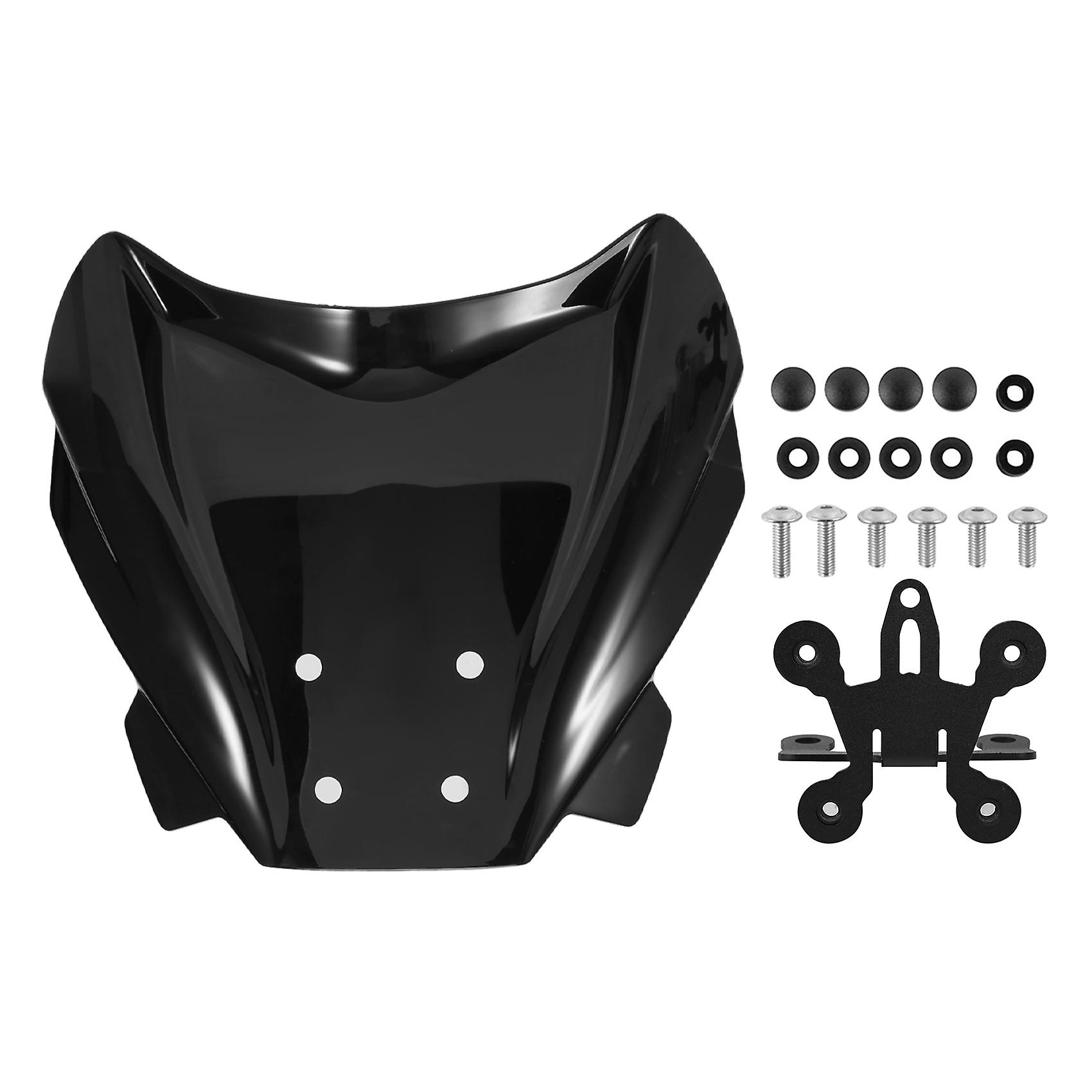 Motorcycle Wind Screen Deflectors For Benelli 502c 2019-2021 Windshield Black
