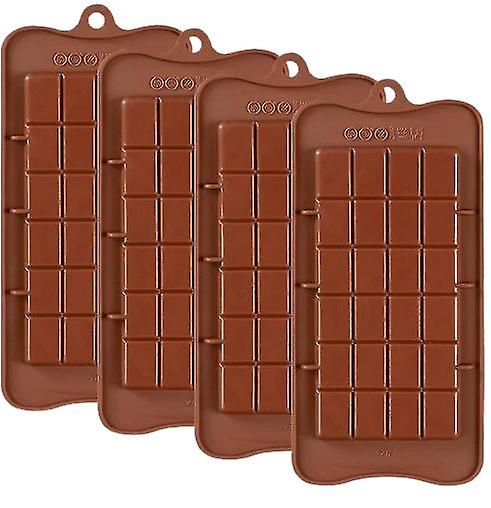 Energibar och chokladform 4 stycken