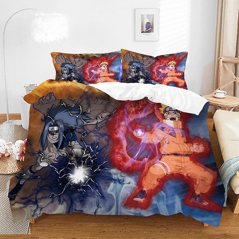 Two Or Three Piece Set Naruto Series Duvet Cover Bedding Set Birthday Christmas Gift A11
