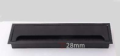 280X80X28MM 200002130 Rectangular Aluminum Alloy Desk Wire Hole Cover cable Organizer