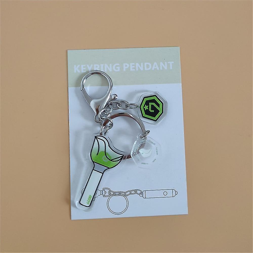 G St Jk Stationery Set Kpop Light Stick Keychain Pendant