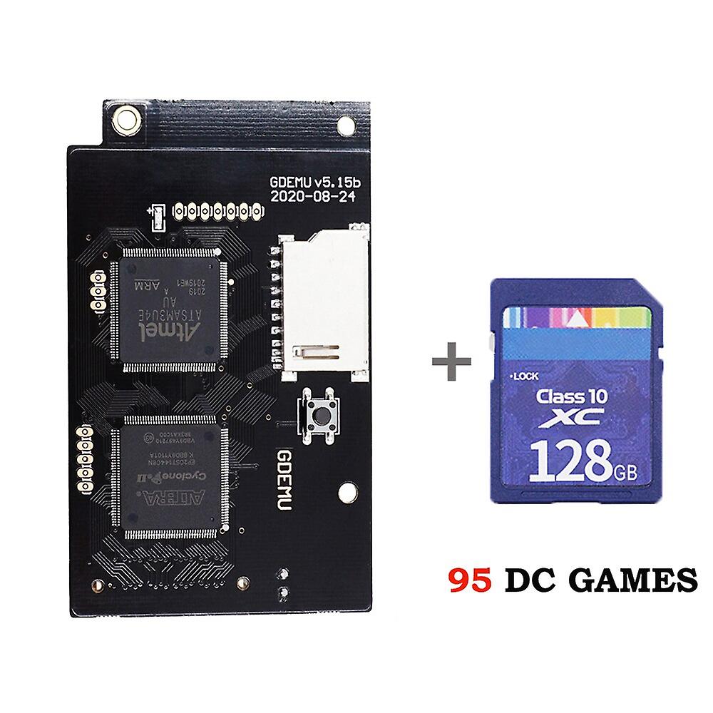 V5.15b Gdemu Optical Drive Simulation Board For Sega Dreamcast Console And Sd Card With Dc Games Installed