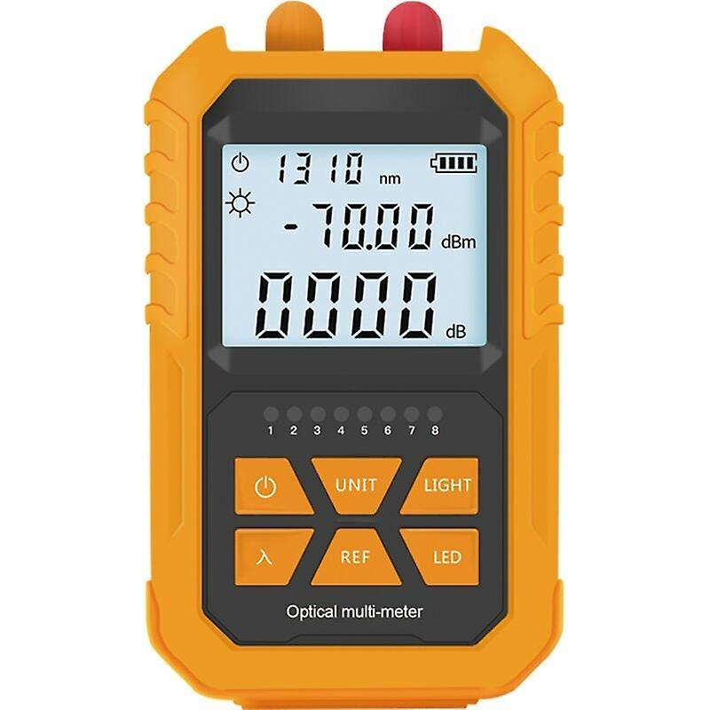 5km red light type A battery optical power meter built-in machine High precision optical power tester SGM305 free battery