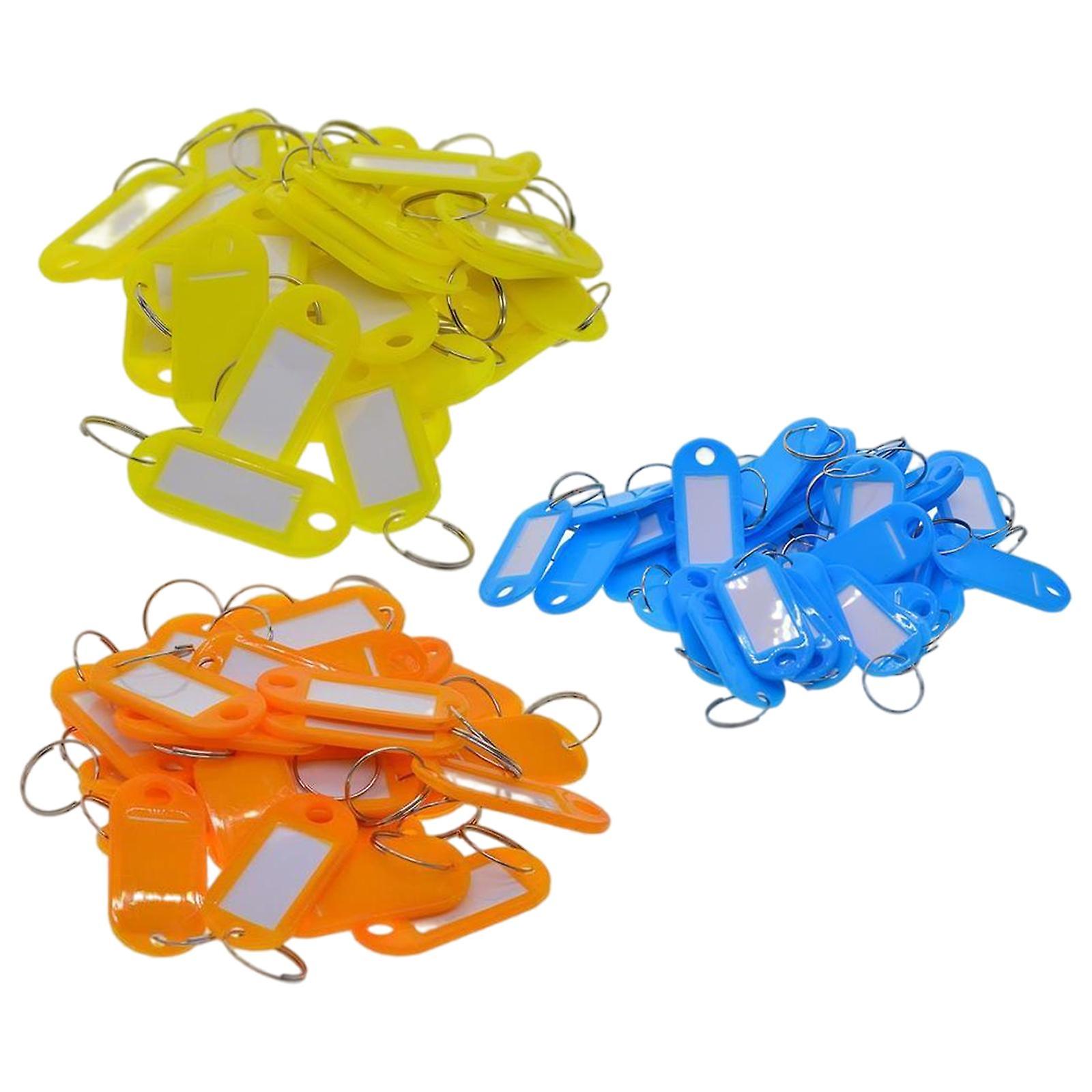 150Pack Removable Waterproof Key Tags ID Name Card Tags Mark Labels