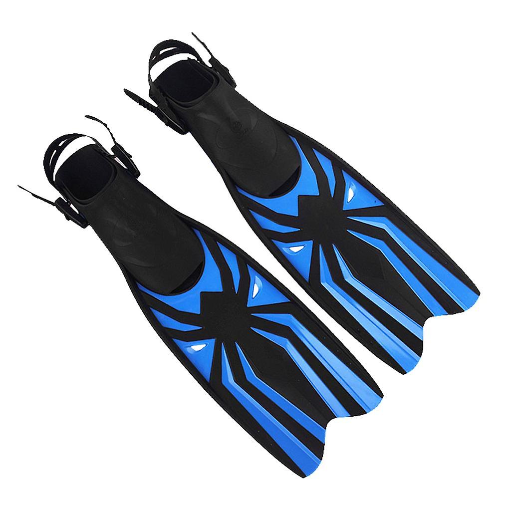 Diving Snorkeling Scuba  Open Heel Flippers Shoes Adjustable Strap S-M