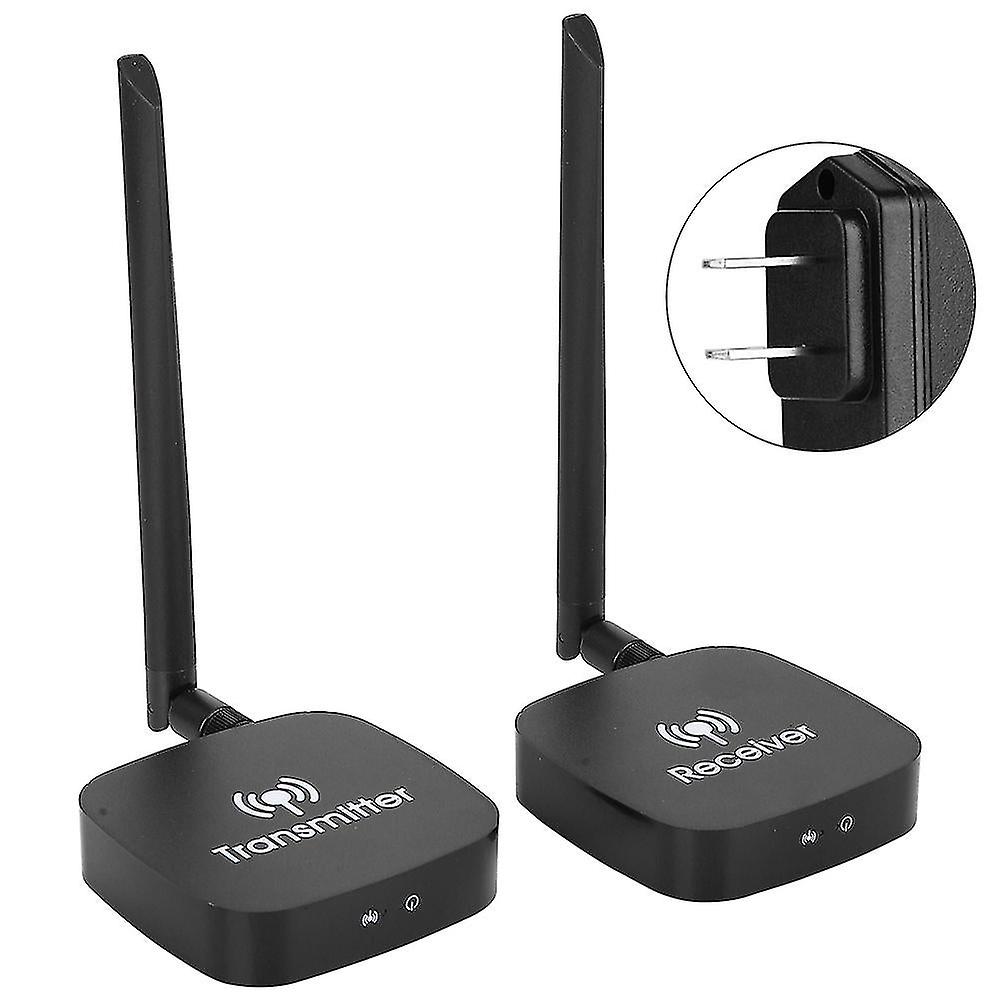 Plastic Hd H.264 50m Wifi Signal Extender 165mhz All Digital Wireless Transmitter 100-240vus Plug