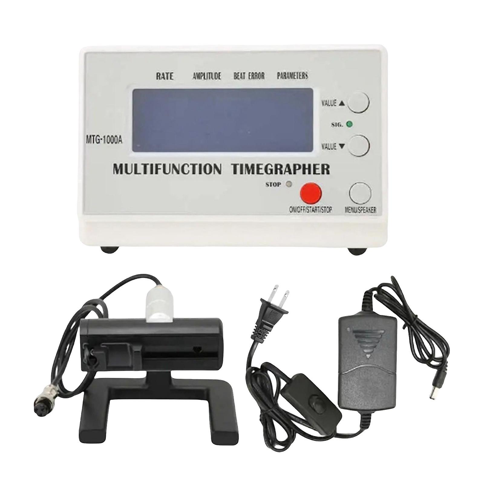Timegrapher No.1000 Mekaniska Klockor Tester Multi Purpose LCD-skärm