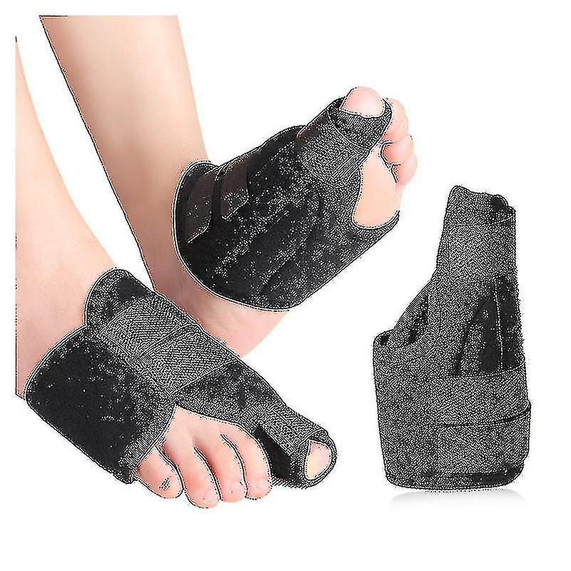 2pcs Soft Bunion Corrector Toe Separator Splint Correction System Device Hallux Valgus Foot Care Pedicure Orthotics
