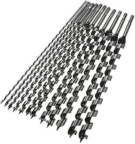 460mm 6-28mm Hex Shank Point Brad Drill Bit Auger Spiral Drill Bit Woodworking Drilling Tool - 10mm