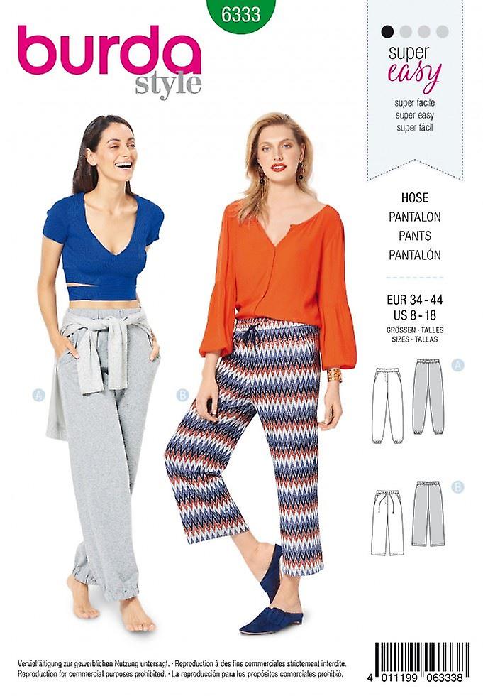 Burda Paper Sewing Pattern 6333