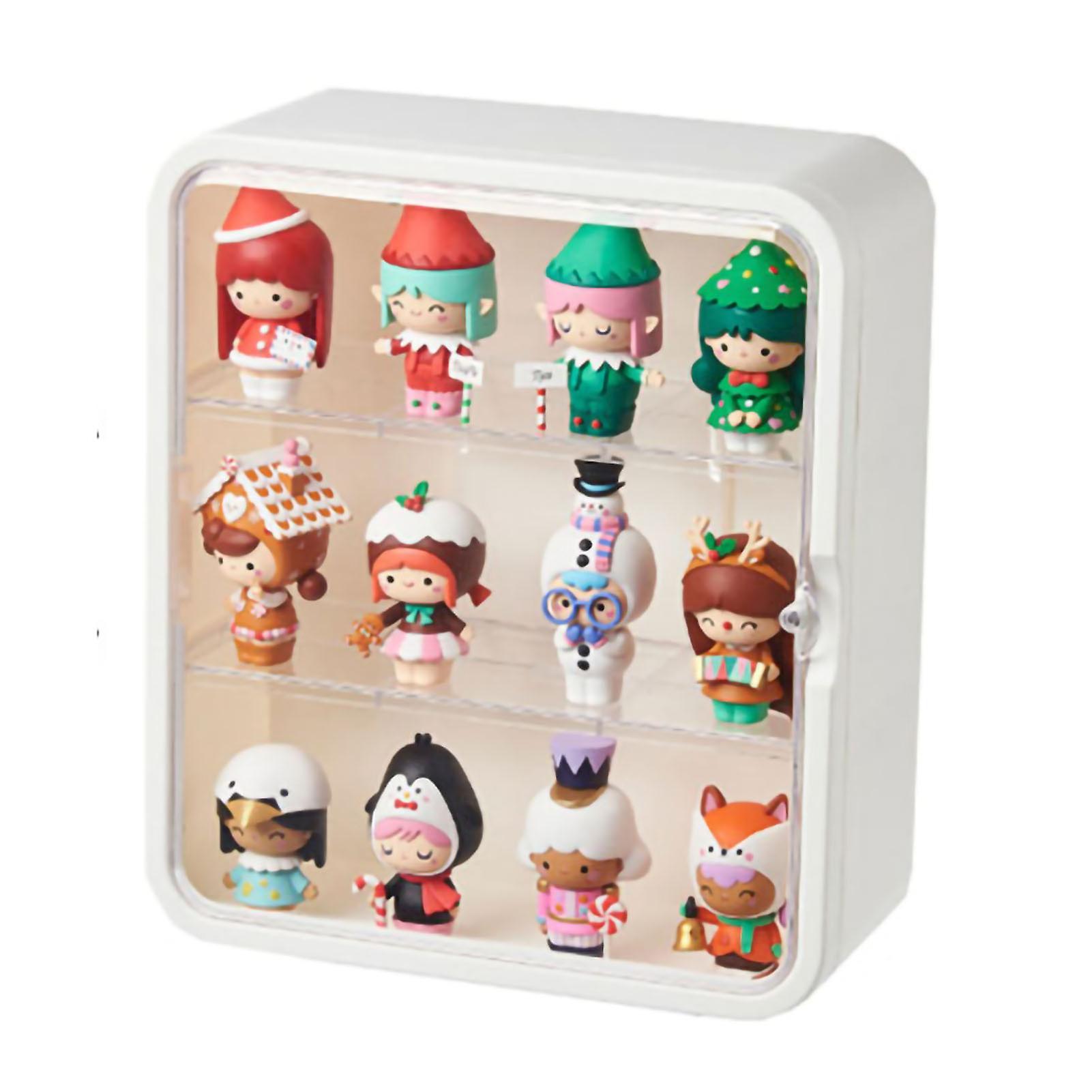 Clear Dust Cover Doll Storage for Displaying Small Toys and Figures
