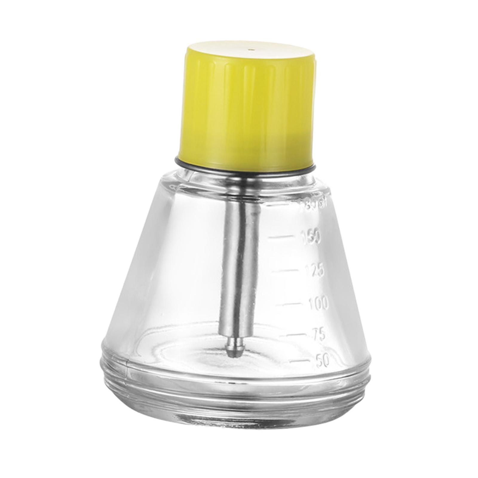 Labeled Push Down Liquid Pumping Dispenser Refillable for Nail Polish 180ml Copper Wicking Pump