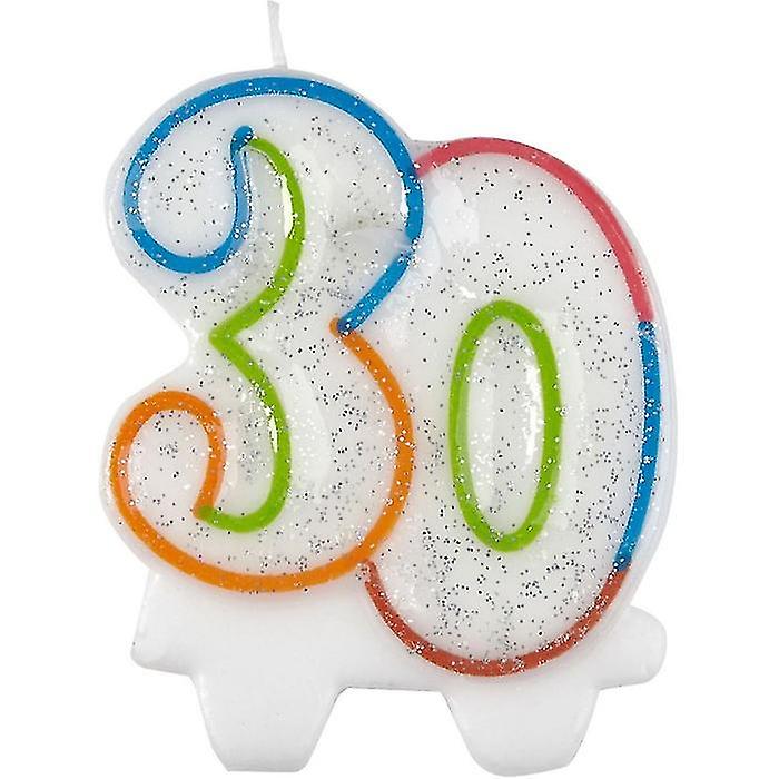 Amscan Glitter 30-årsljus