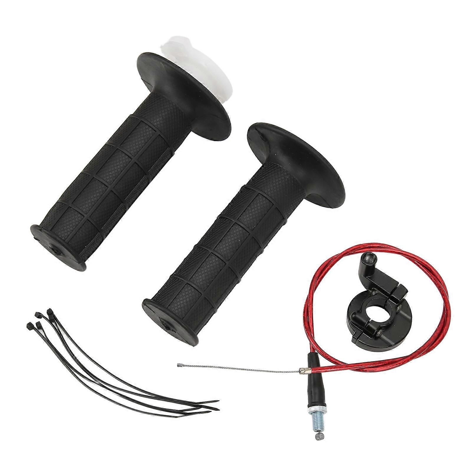 Twist Throttle Grips with Cable for 7/8" Handlebars for 50cc, 70cc, 90cc, 110cc, 125cc, 140cc, 150cc and 160cc Dirt Bikes