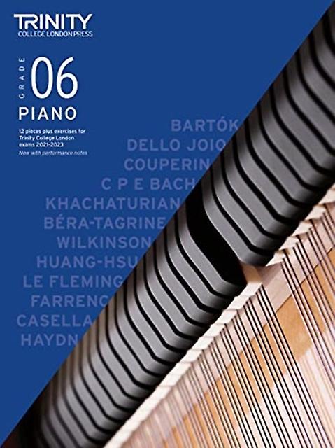 Trinity College London Piano Exam Pieces Plus Exercises From 2021 Grade 6 by Trinity College London Sheet music Book