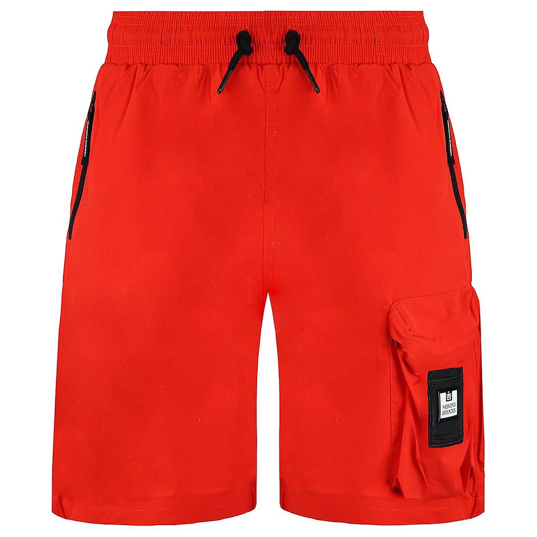 Weekend Offender Stretch Waist Sunrise Hills Mens Tango Shorts STSS2211 TANGO