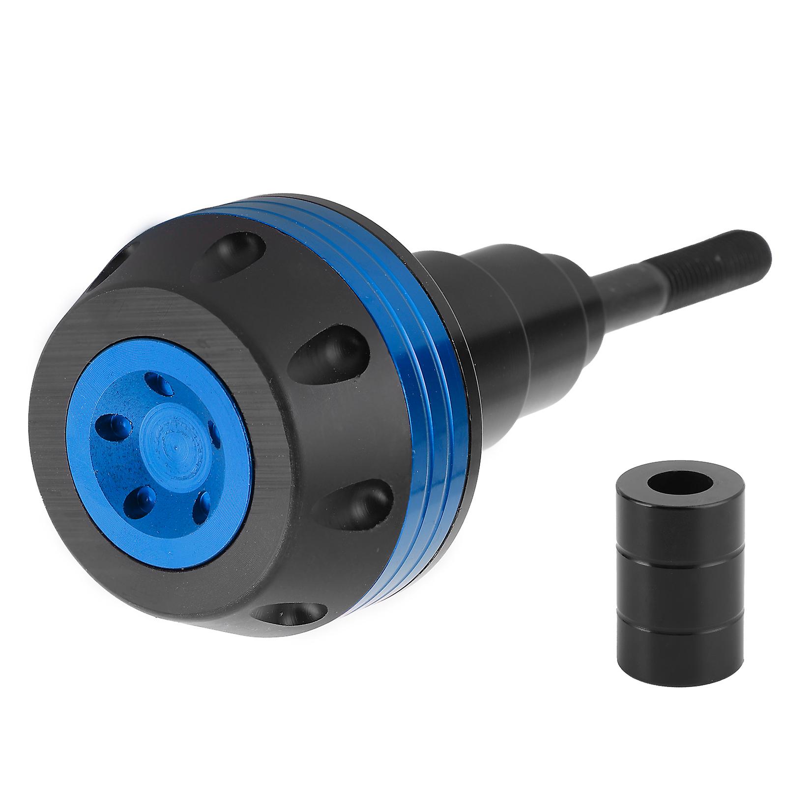 Motorcycle Falling Protector CNC Drop Resistance AntiThrow Bar Falling Stick Refitting Universal(Blue )