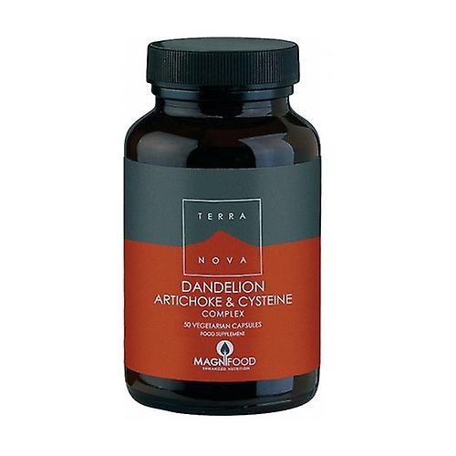 Dandelion, Artichoke and Cysteine ​​Complex 50 capsules