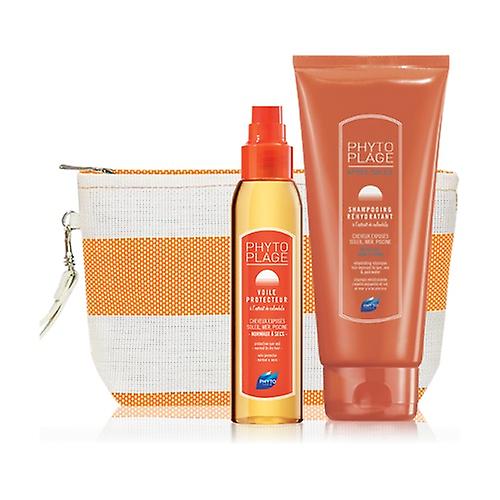 Phytoplage Pochette: Rehydrating Shampoo + Sun Protection Veil 200 ml + 125 ml