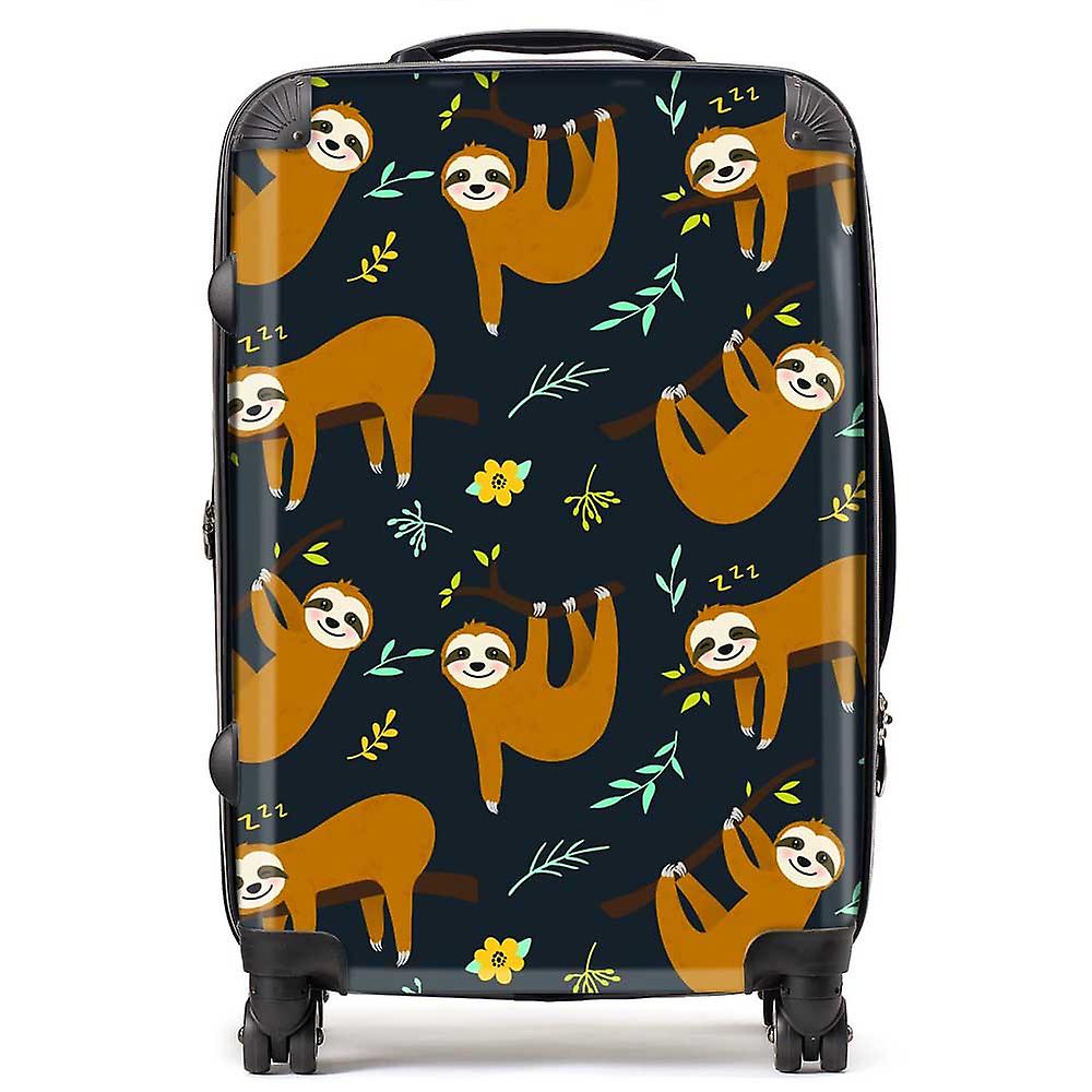 Cute Sloths Suitcase