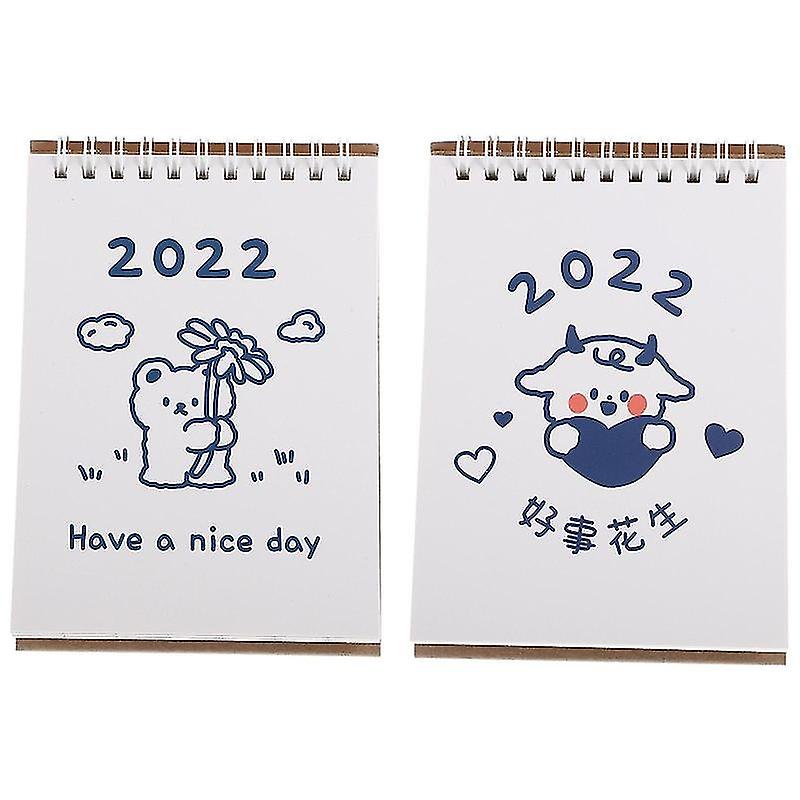 2pcs Small 2022 Calendar