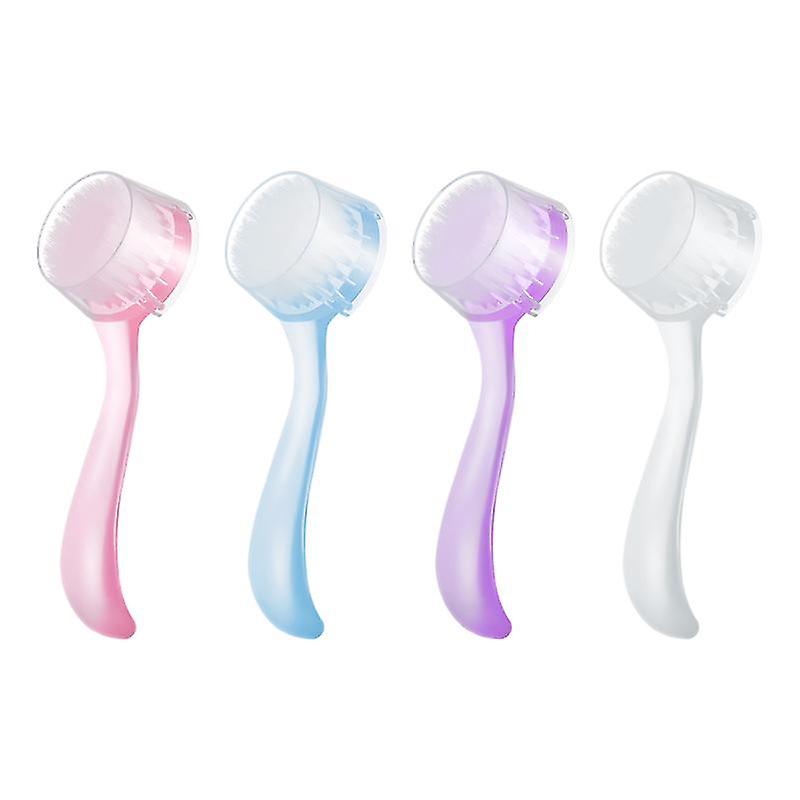 8pcs Face Cleaning Brush With Cap