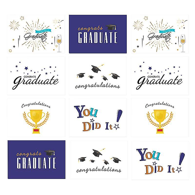12pcs Graduation Season Gift Cards