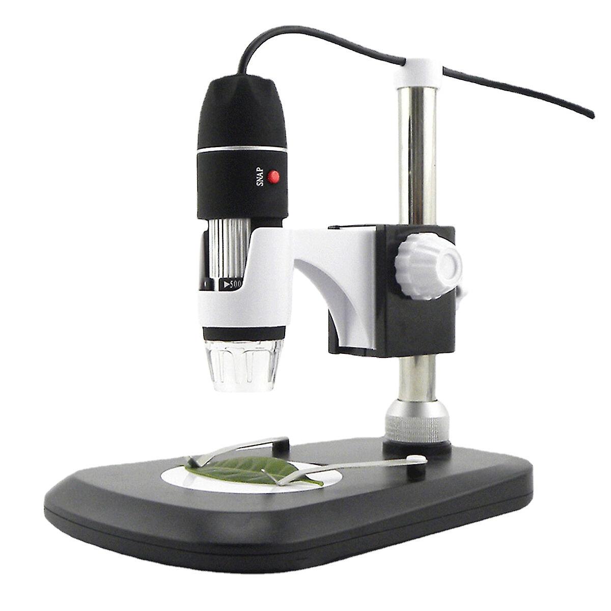 1600X 8 Led Zoom Usb Digital Microscope Magnifier Microscope Camera +video Stand