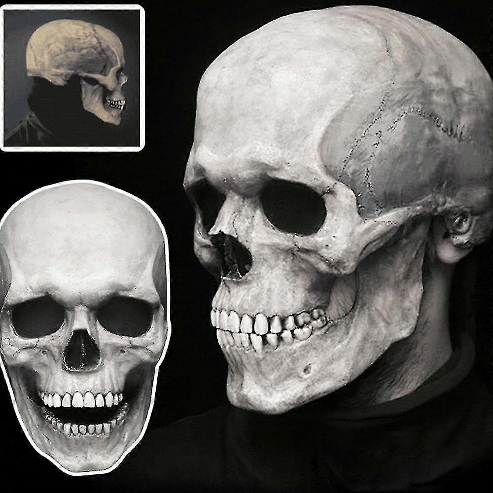 Skull Latex Mask Zombie Ghost Face Mask Freaky Scary Skull