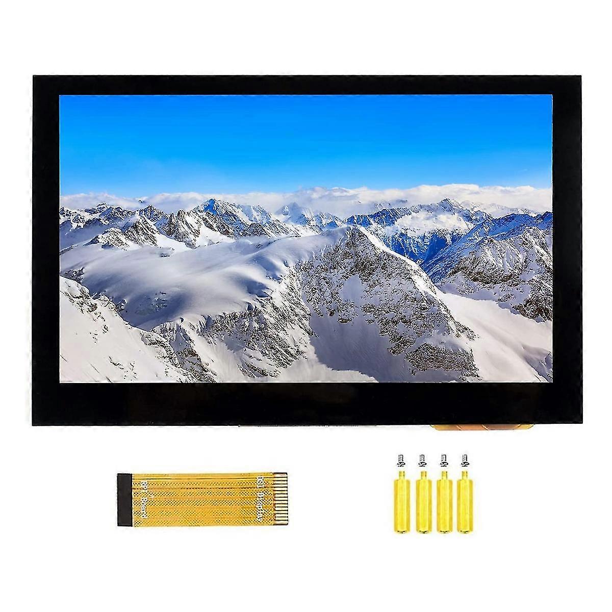 4.3 Inch Lcd Display For 4b/3b+/3a+/3b/2b/b+/a+ Ips Capacitive Touch Screen Monitor 800x480