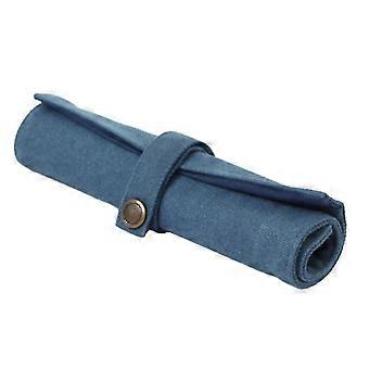 (Blue)Smart Watch Strap Bag Practical Watche Band Storage Pouch Portable Pen Storage Container For Daily Use