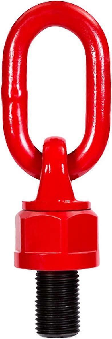 Universal Lifting Ring - M12  18mm 1T Lifting Eye Ring Tool Ring Bolt (Red)