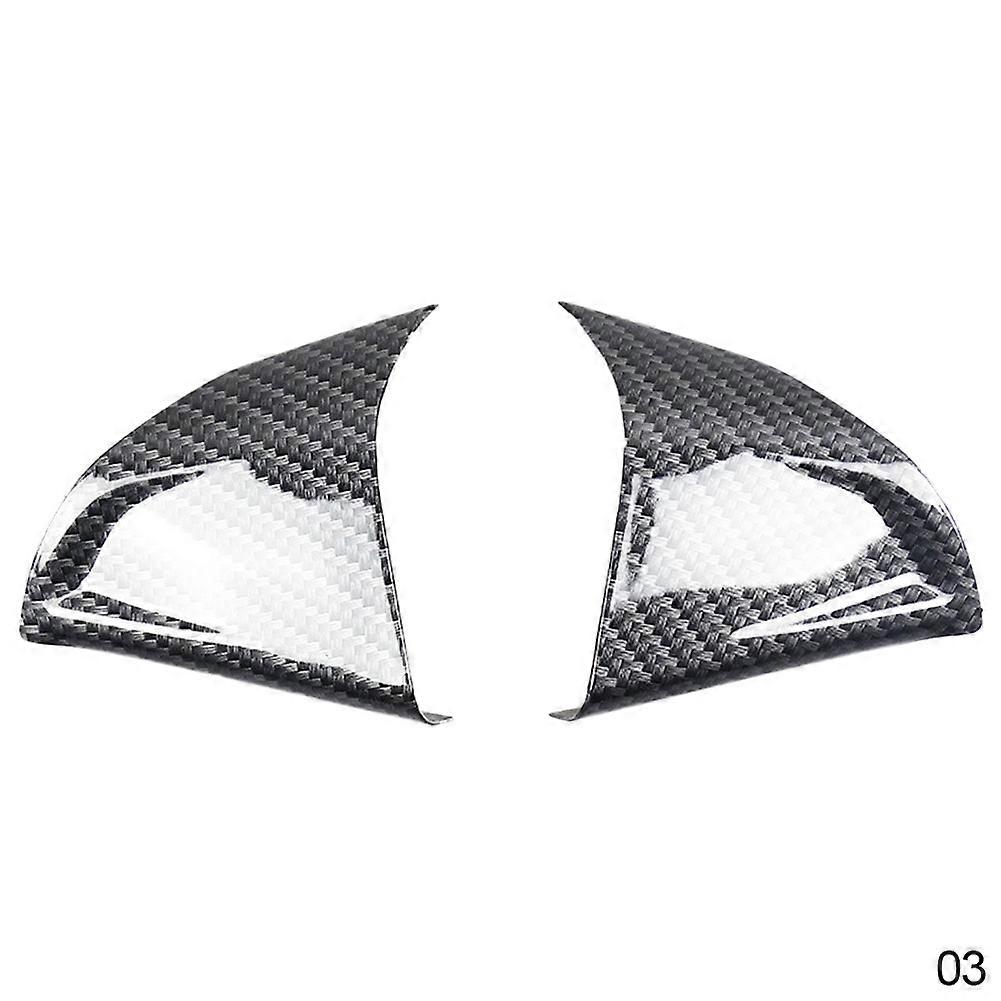 2 יחידות רכב כרום הגה מגן כיסוי Trim מדבקה מתאים לשברולט קרוז סדאן Hatchback 2009-2015 Trax אבזרים