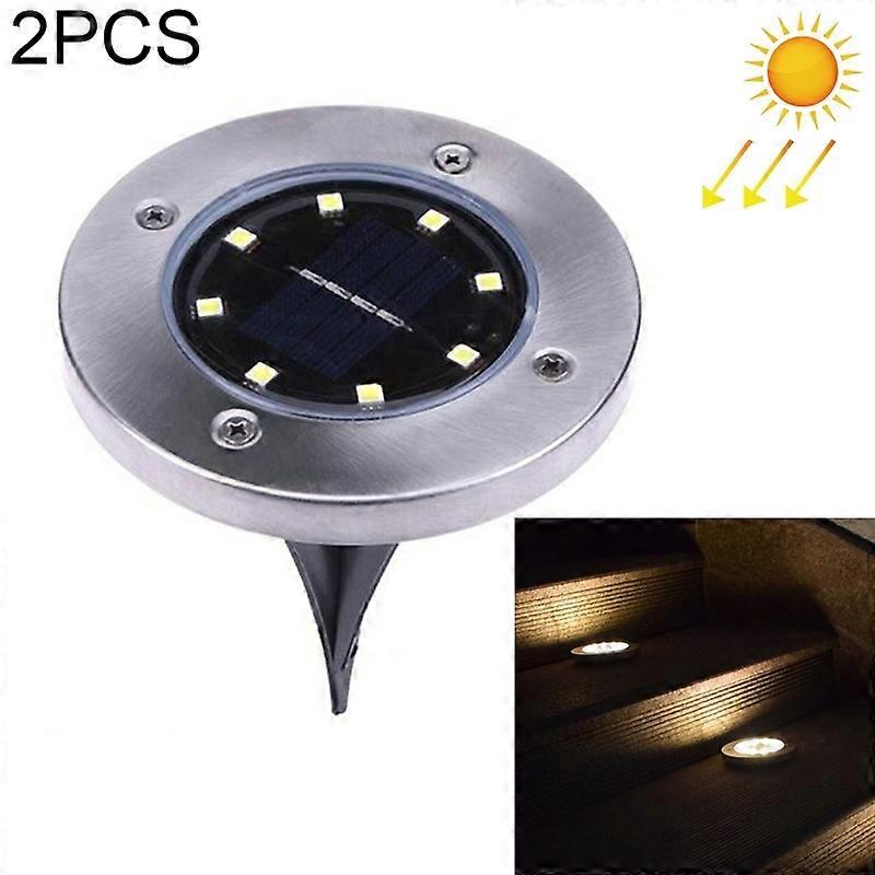 2 PCS Solar Powered Buried Light
