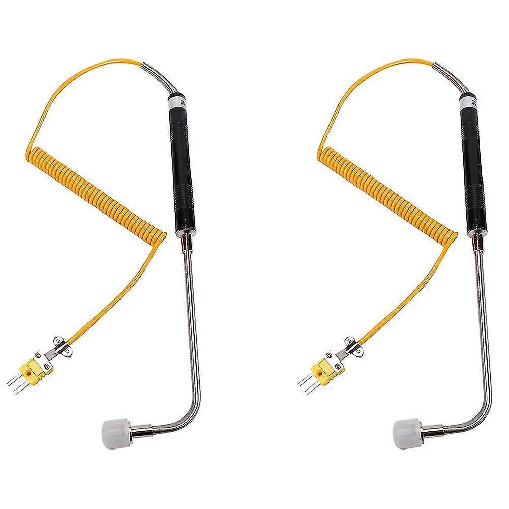 2x -81533b K Type Sensor Right Angle Surface Temperature Probe High Temperature Thermocouple -50 To