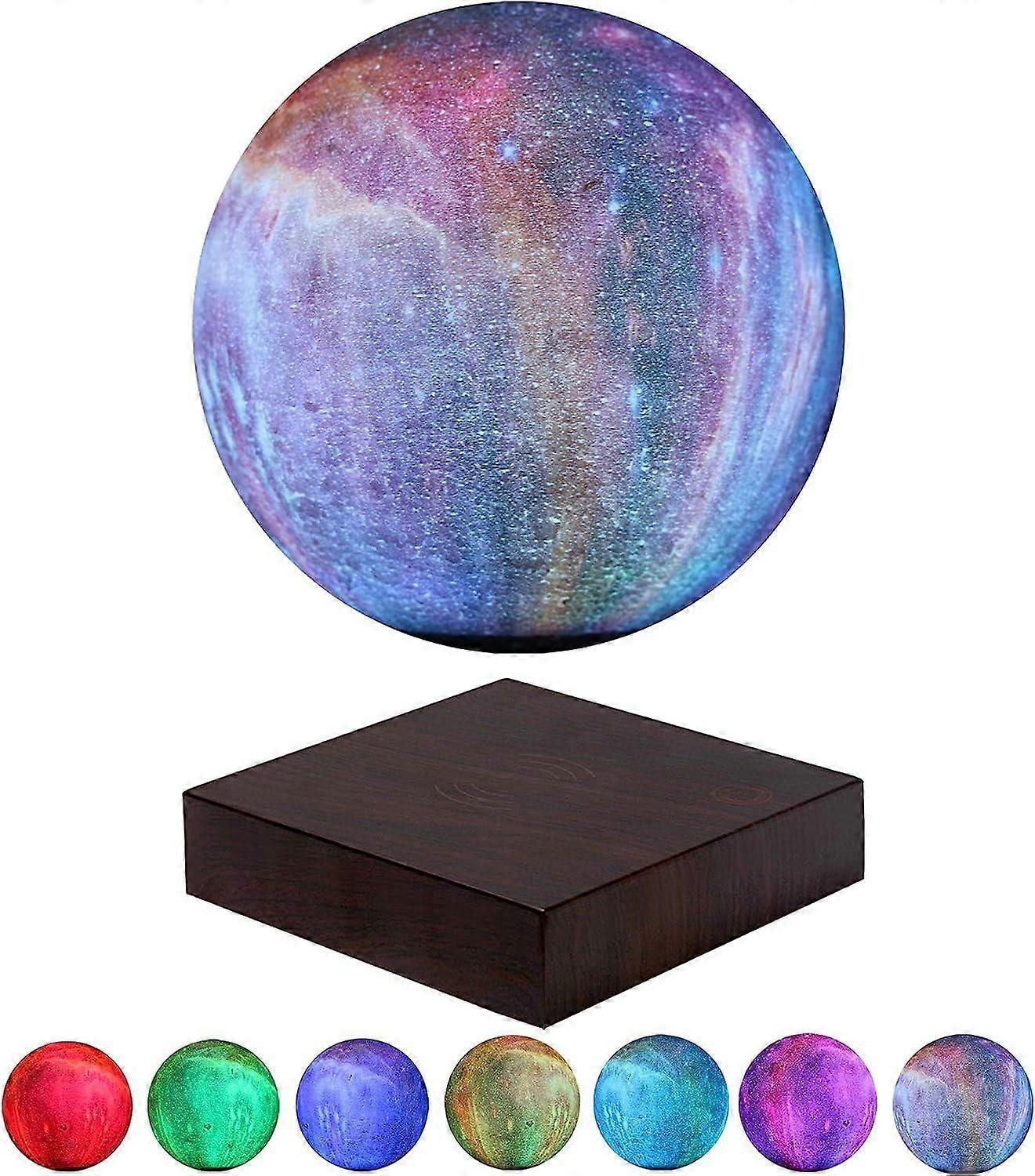 Moon-shaped Suspension Light Gradient Color LED Light