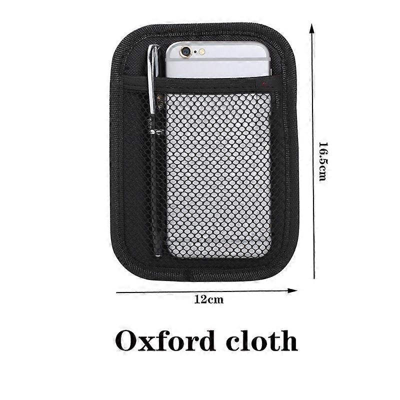 Car Mobile Phone Storage Net Universal Oxford Fabric Car Storage Net Bag Automotive Pocket Multifunctional Useful Car Organizer