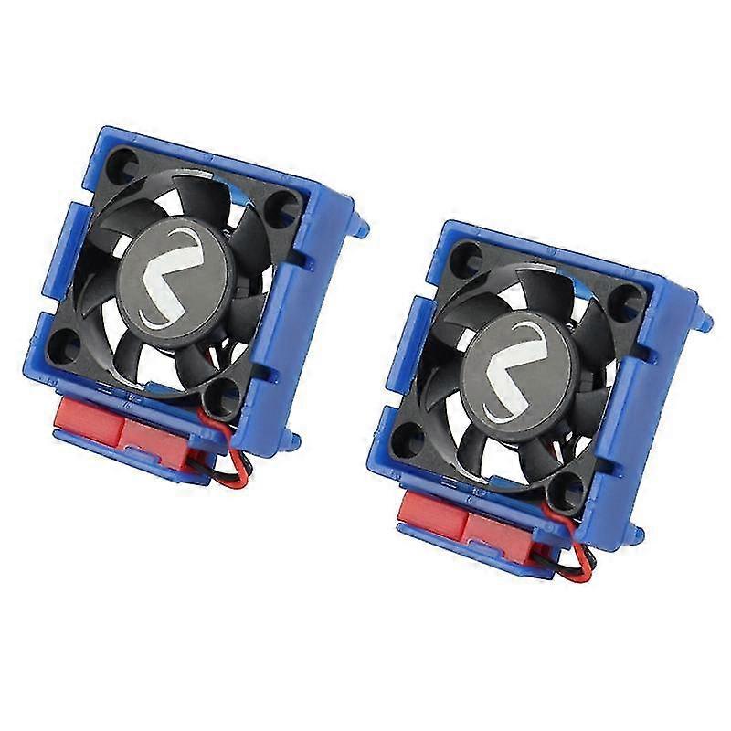 2pc VXL-3S Velineon ESC VXL-3 VXL 3S kølepladekøleventilator til Traxxas Bandit Rustler Stampede skråstreg 2WD/4X4 VXL dele