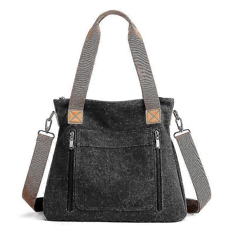 All-match Portable Large-capacity Women's Bag Canvas Bag Women's Casual Shoulder Bag Ladies Bag