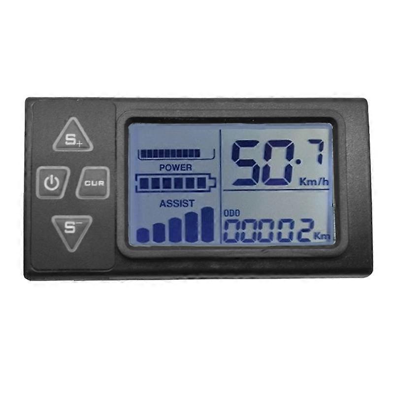 24V/36V/48V S861 LCD Ebike Display Dashboard for Electric Bike BLDC Controller Control Panel(5PIN)