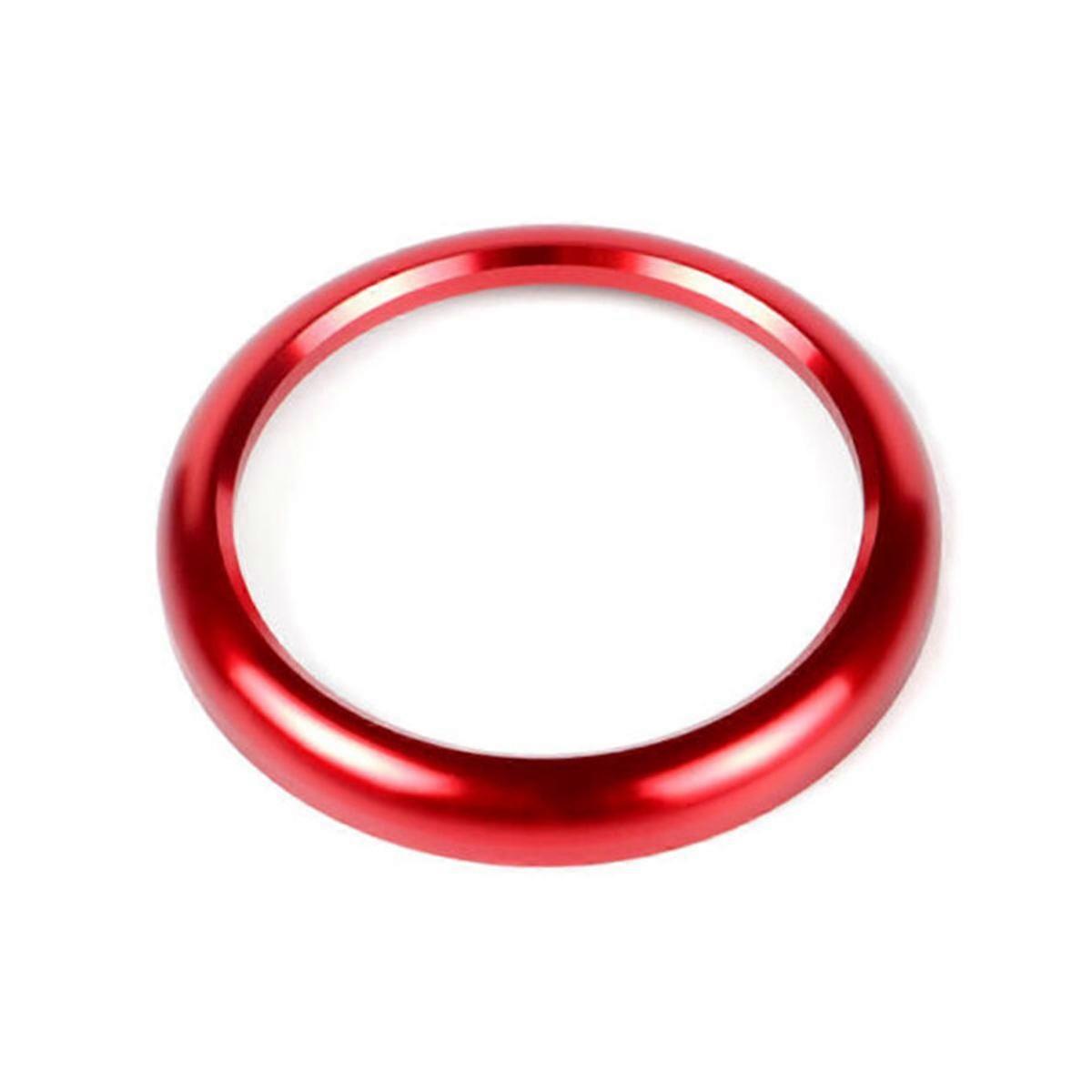 Compass Stopwatch Trim Ring Car Accessories for ,Red