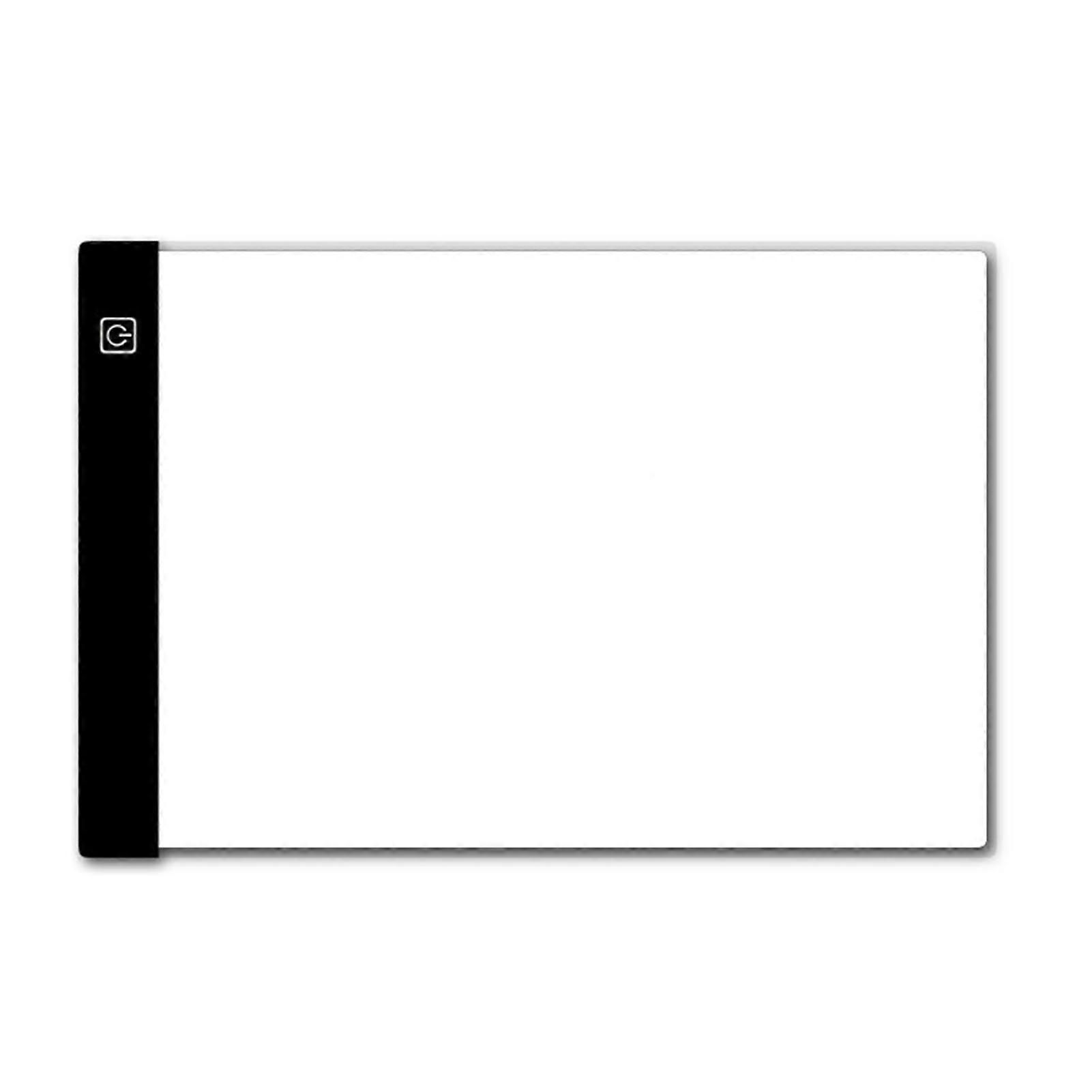Painting Light Board A4 High Brightness LED Stepless Dimming Type Transparent Acrylic USB Interface Tracing Board for Drawing A4 Stepless Dimming and