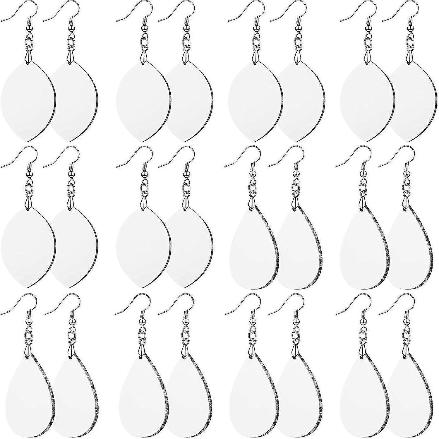 Sublimation Earrings Blank Heat Transfer Wire Hook Earrings