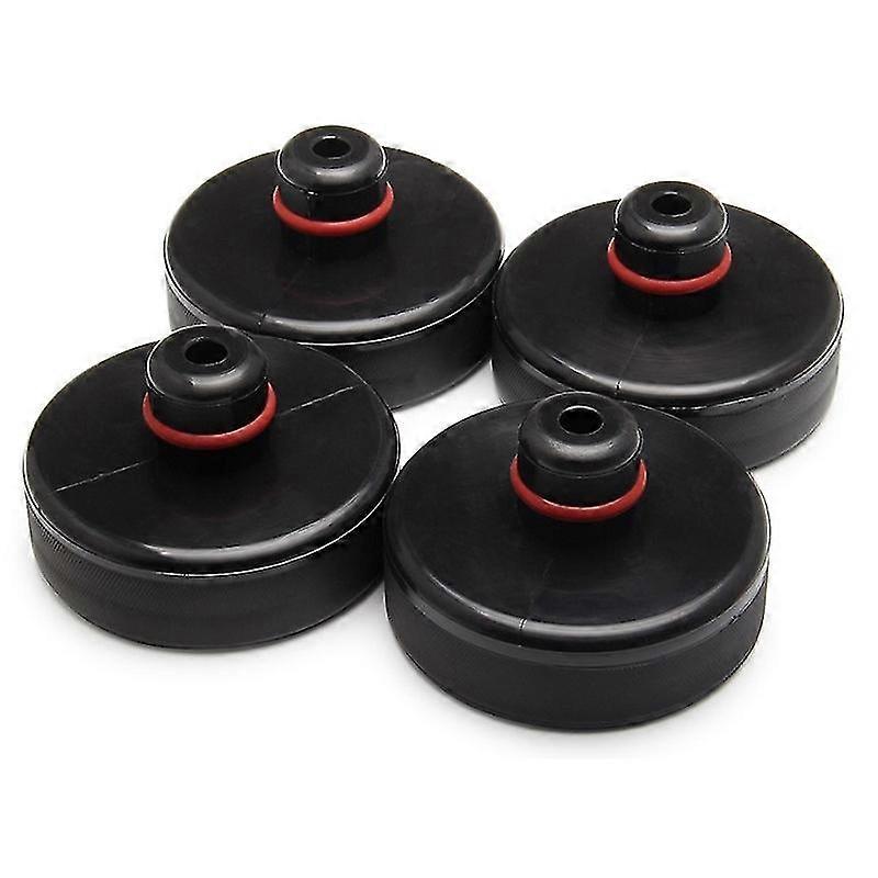 テスラモデル用4pcsカーラバージャックパッド3 Y X Sリフティングポイントアダプターツールジャックパッドリフティングジャックパッドカーアクセサリー